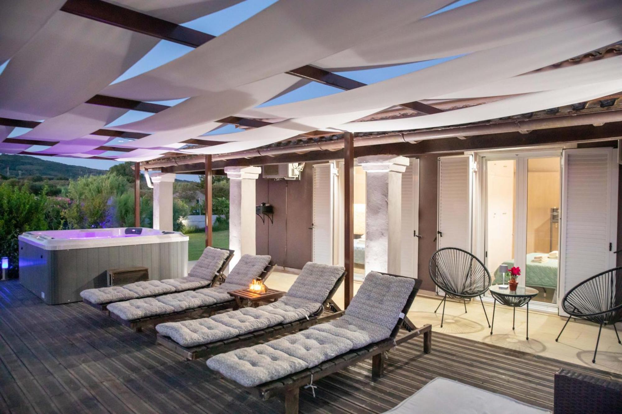 Villa Sand Dune Agios Georgios  ภายนอก รูปภาพ