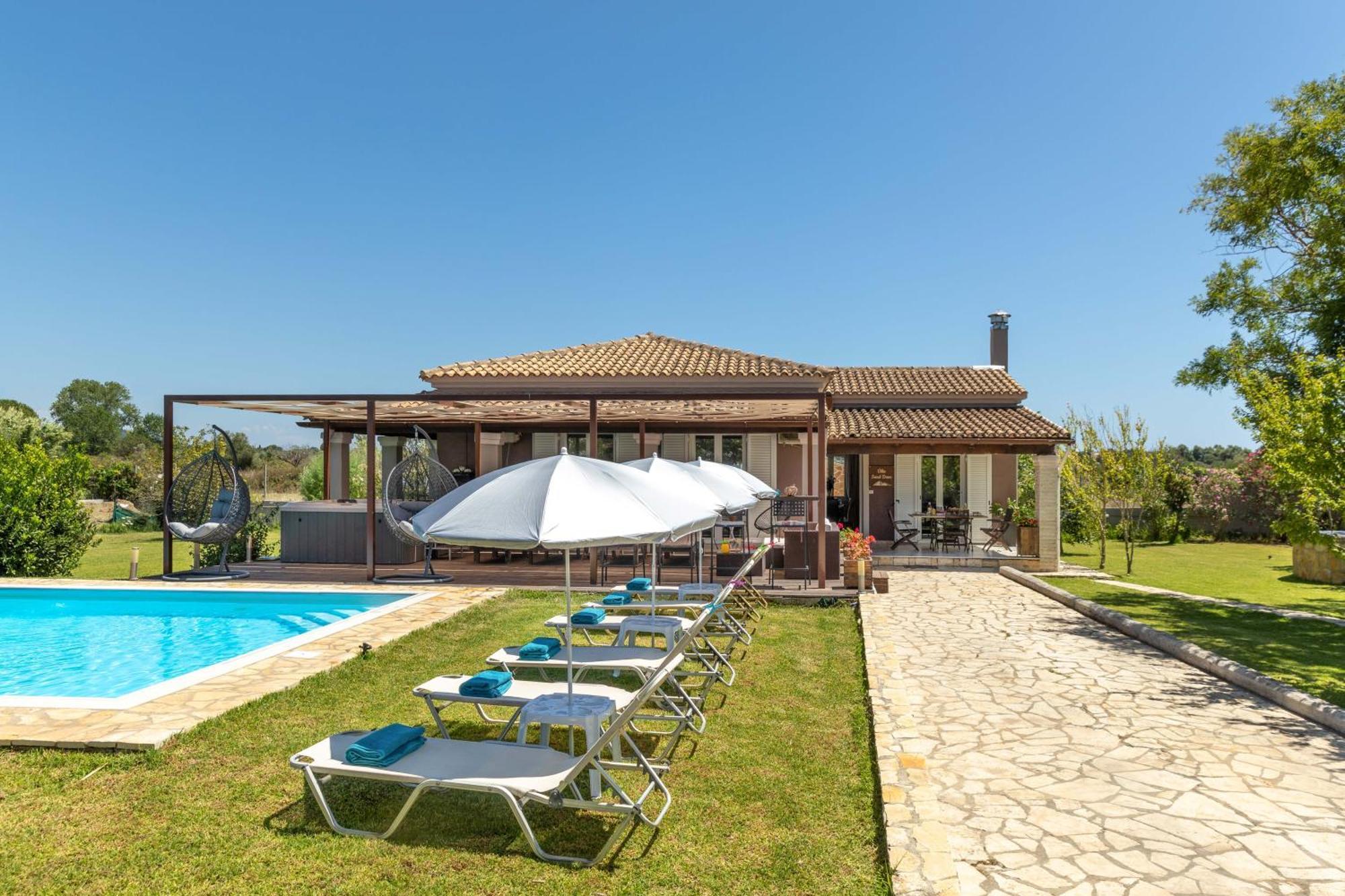 Villa Sand Dune Agios Georgios  ภายนอก รูปภาพ
